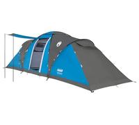 Coleman Spruce Falls - Tenda per 6 persone Vis-a-Vis Family con 2 camere da letto e zona giorno di dimensioni XXL opposte, tenda da campeggio per 6 persone, impermeabile 3000 mm, telo di fondo cucito