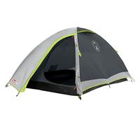 Coleman Tenda Darwin 2, tenda compatta per 2 pers, tenda da campeggio ed escursionismo leggera, 100% impermeabile, telo di protezione cucito, tenda igloo compatta e leggera, montaggio rapido