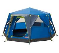 Coleman Tenda Octago, tenda da 3 persone, ideale per campeggio in giardino, tenda a cupola, impermeabile, tenda da campeggio per 3 persone con telo di fondo cucito