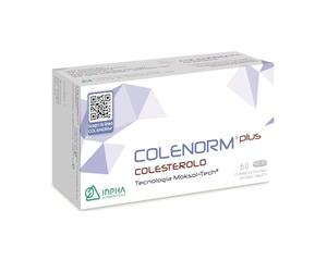 COLENORM PLUS COLESTEROLO® Azione Combinata di Riso Rosso, Tocoferoli e CoQ10 - Efficacia Clinica Testata - Senza Glutine/Lattosio • 60 CPR • INPHA 2000