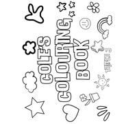 Cole's Colouring Book: Personalised with Your Name on Every Page