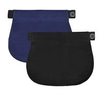 Colexy 2 Pezzi Extension Cintura Premaman Estensore Prolunga Pantaloni Regolabili Cinghie di Maternità con Cintura Estensori Vita Pulsante Elastici per Donne in Gravidanza, 22 * 20 * 16 CM