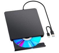 Colexy Blu-Ray CD DVD Drive Esterno, Blu-Ray Masterizzatore Writer, USB 3.0 Type C masterizzatore CD/DVD Writer 3D BD Portable per PC Laptop Windows 11/10 Mac MacBook Pro/Air iMac