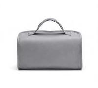 Colexy Borsa Cosmetico 4 in 1 Impermeabile da Viaggio, Organizer Impermeabile con 4 Scomparti Staccabili, Porta Trucchi Borsa da Viaggio Pieghevole Donna, Cose Utili per Viaggiare (Grigio)