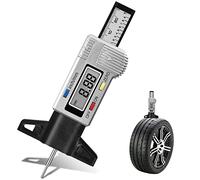 Colexy Profondimetro per Pneumatici Digitale di profondità del battistrada LCD Tester di Profondità del Battistrada Della Gomma, Misuratore Pneumatico per automobili, furgoni, camion, moto, 0-28mm