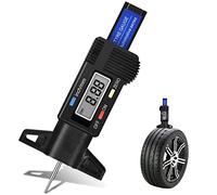Colexy Profondimetro per Pneumatici Digitale di profondità del battistrada LCD Tester di Profondità del Battistrada Della Gomma, Misuratore Pneumatico per automobili, furgoni, camion, moto, 0-26mm