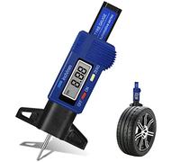 Colexy Profondimetro per Pneumatici Digitale di profondità del battistrada LCD Tester di Profondità del Battistrada Della Gomma, Misuratore Pneumatico per automobili, furgoni, camion, moto, 0-27mm