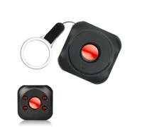 Colexy Rilevatore di Telecamere Nascoste, Rilevatore di Microspie Portatile, Scanner a Infrarossi Anti-spia, per Hotel Casa Ufficio Viaggi Spogliatoi Bagni - Proteggi la tua Privacy (Nero)