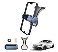 Coleya Supporto Cellulare Elettrico Compatibile con Mercedes Benz C-Class W205 2015-2021/ GLC X253 2016-2022, Mercedes Benz Porta Telefono Auto, Rotazione a 360°, per Tutti Smartphone 4"-7"