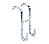 Colgador para mampara y radiador de acero inoxidable Taranto