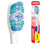 Colgate 360 Optic White Full Head Toothbrush, medium, 1 Ea (confezione da 6)