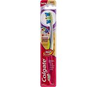 Colgate 360 whole Mouth Clean spazzolino manuale a 4 zone, morbido (confezione da 3)
