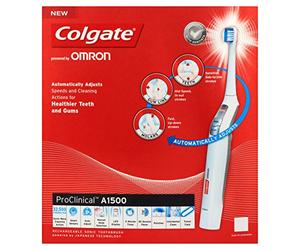 Colgate A1500 ProClinical Spazzolino Elettrico Ricaricabile - Bianco