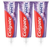 Colgate Advanced White Purple White dentifricio sbiancante 3x75 pz