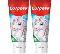COLGATE - Dentifricio Bambini Animali | 6+ anni | Dentifricio dal gusto alla menta piacevole per i bambini | Alito fresco | Dentifricio al Fluoro | Pulisce delicatamente i denti e protegge le gengive