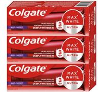 Colgate Dentifricio Max White Ultra Protect Trio 3 x 50 ml - Igiene orale