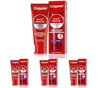 Colgate Dentifricio Sbiancante Max White Ultra Multiprotect 50ml | Denti più bianchi in 3 giorni* | Protegge lo smalto e i Denti Sensibili | Sbiancamento denti | Rimuove Macchie Profonde