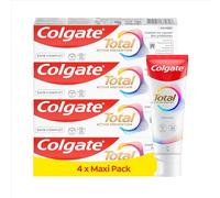 Colgate Dentifricio Total Original Antibatterico, Protezione 24h, 4x100ml