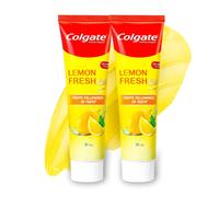 Colgate Lemon Fresh Gel Dentifricio Combatte il Giallo dei Denti - Confezione...