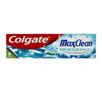 Colgate Max Clean Microgranuli 75 ml, freschezza potenziata da UltraFreeze, durata 10 volte superiore, tecnologia SmartFoam penetra tra i denti e intorno alle gengive (Confezione da 6)