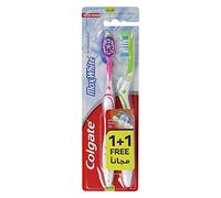 Colgate Max White - Spazzolino da denti medio (1 x 2 pezzi)