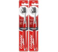 Colgate Max White Ultra Carbonio Spazzolino da Denti Liscio (Confezione da 2)