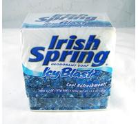 Colgate Palmolive IRISH SPRING ICY BLAST 3 Pack Di Saponi 4 1/2 oz @ NIB Vintage