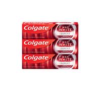 Colgate Set Spazzolini da Denti Max White Expert 3 x 75 ml - Spazzolini da denti