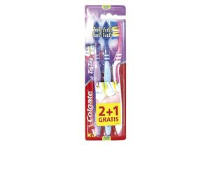 Colgate Spazzolino da denti a zigzag, 3 pezzi (confezione da 1)