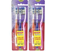 Colgate Spazzolino da denti a zigzag, 3 pezzi (confezione da 2)