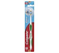 Colgate Extra Clean - Spazzolino da denti circolari, setole morbide, confezione da 4