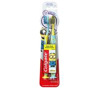 Colgate Spazzolino da denti per bambini con ventosa, extra morbido, Minions (2 pezzi)