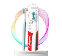 Colgate Spazzolino da denti Total Foaming | Combatte la causa principale di cavità, placca, problemi gengivali, macchie, tartaro