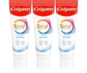 Colgate Total Active Prevention Whitening dentifricio sbiancante 3x75 ml