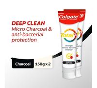 COLGATE Total Carbone Pulizia Profonda Denti Pacco Doppio 2 x 150g - 2 Set