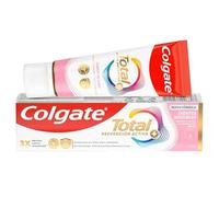 Colgate Total Prevenzione Attiva + Denti Sensibili Dentifricio 75 ml | Combatte la Causa Principale* dei problemi orali più comuni | Protezione antibatterica 24 ore