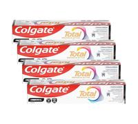 Colgate Total Prevenzione Attiva, Dentifricio al Carbone, Menta, 100 ml (Confezione da 4)