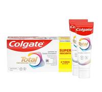 Colgate Total Prevenzione Attiva Originale Dentifricio 2x75ml | Combatte le cause principali* dei problemi di salute orale | 24h di protezione antibatterica¹ | Clinicamente testato