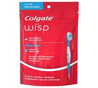 Colgate Mini spazzola portatile Max Fresh menta piperita - Confezione da 2 (24 conteggi)