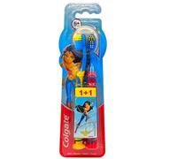 Colgate Wonder Woman, set di 2 spazzole morbide per bambini 6+ anni