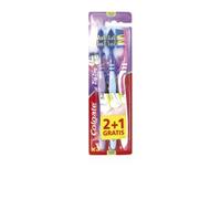 Colgate Spazzolino da denti Zig Zag Medium – Confezione da 3