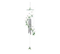 Colibrì Campane Vento, Campanello a Vento conTubi di Alluminio, Campanelli a Vento per Terrazza, per Davanzali, Balconi, Corridoi, Decorazione di Giardini Esterni