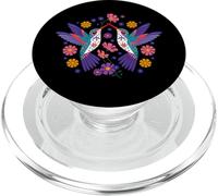 Colibrì Fiori Messicani Colorati Floreale Natura Amante PopSockets PopGrip per MagSafe
