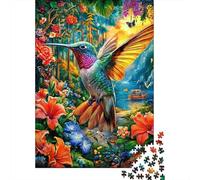 Colibrì Puzzle Da 1000 Pezzi - Puzzle Ad Alta Difficoltà,Giochi Stimolanti Per Tutta La Famiglia 52x38cm/1000pcs