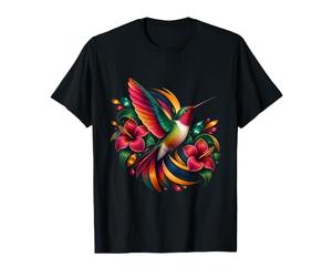 Colibrì Rubino in Un Volo di Ala Gioiello Maglietta