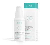colibri skincare Vitamin C20 Booster 30ml - siero viso vitamina C | Schiarisce macchie scure e segni post-brufolo, protegge dallo stress ossidativo, 20% di attivo in 3 forme