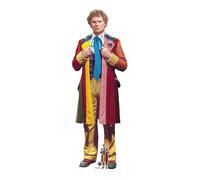 Colin Baker Sixth Doctor Who Grandezza Naturale Cartone Sagoma Con Gratuito Mini