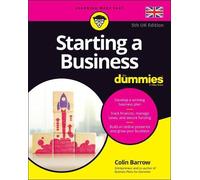 Colin Barrow Starting a Business For Dummies - UK (Tascabile)