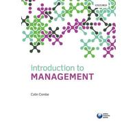 Colin Combe Introduction to Management (Tascabile)