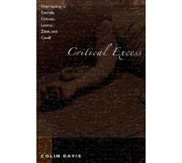 Colin Davis Critical Excess (Copertina rigida)